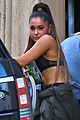 ariana grande works up a sweat at dance class 02