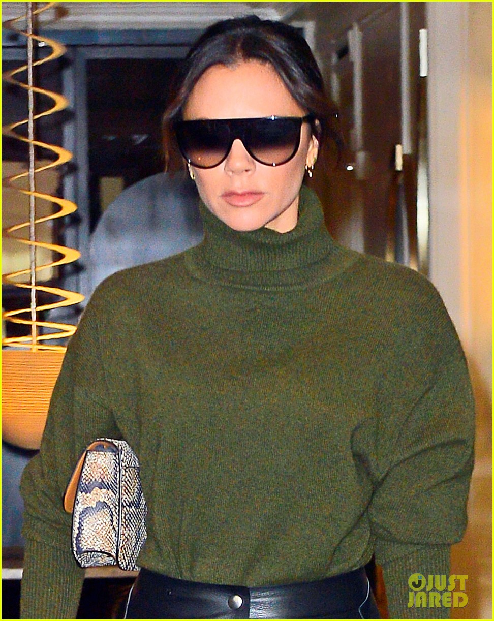 victoria beckham and son brooklyn step out for lunch in nyc 10