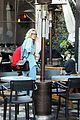 hailey bieber dons double denim look for lunch with justin 03