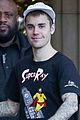 justin bieber is all smiles heading to a workout 02
