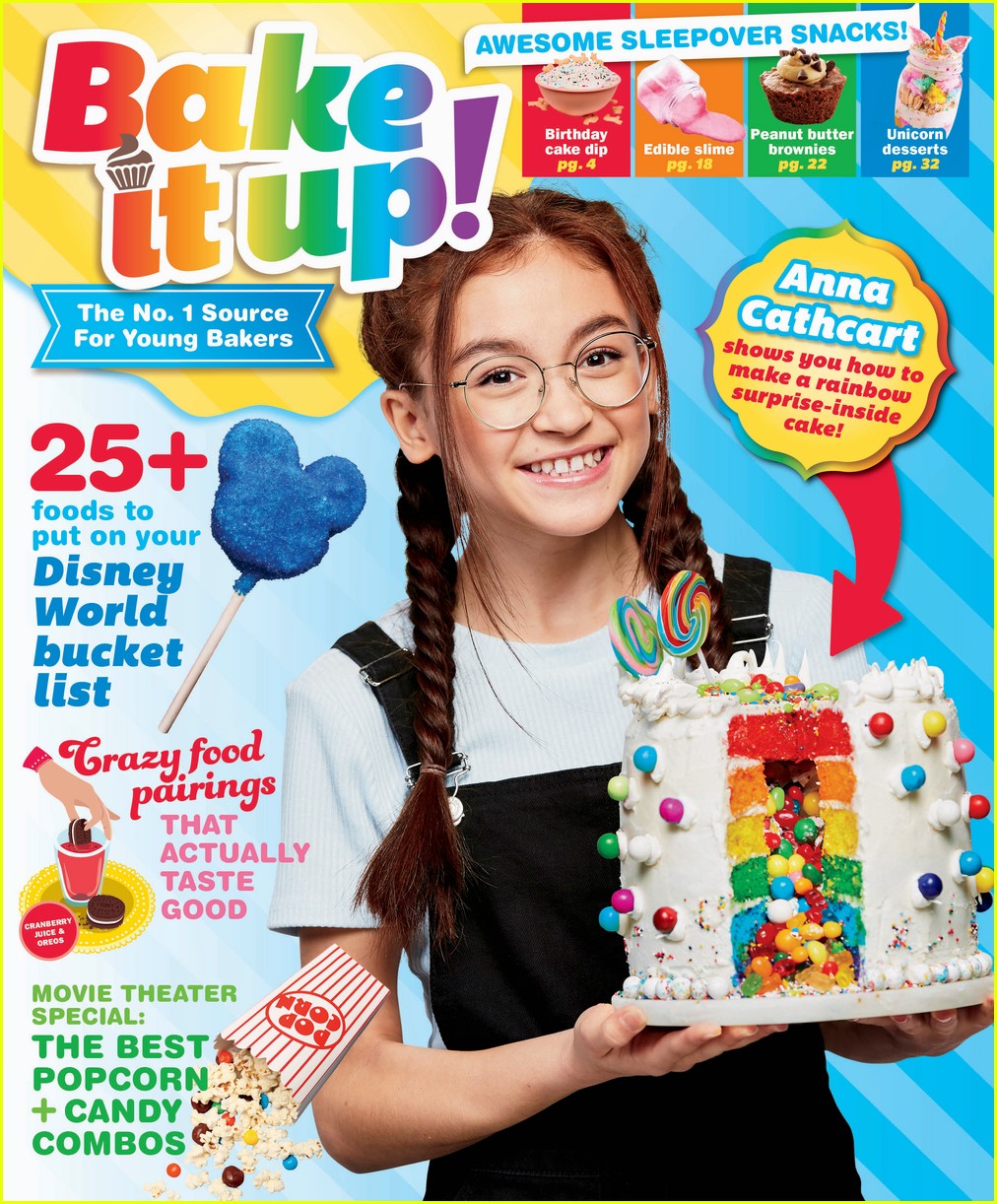 anna cathcart bakes it up on her first magazine cover 01