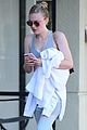dakota fanning works out in la as sister elle steps out in nyc 09