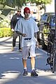 justin bieber steps out without new face tattoo 04