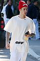 justin bieber steps out without new face tattoo 05