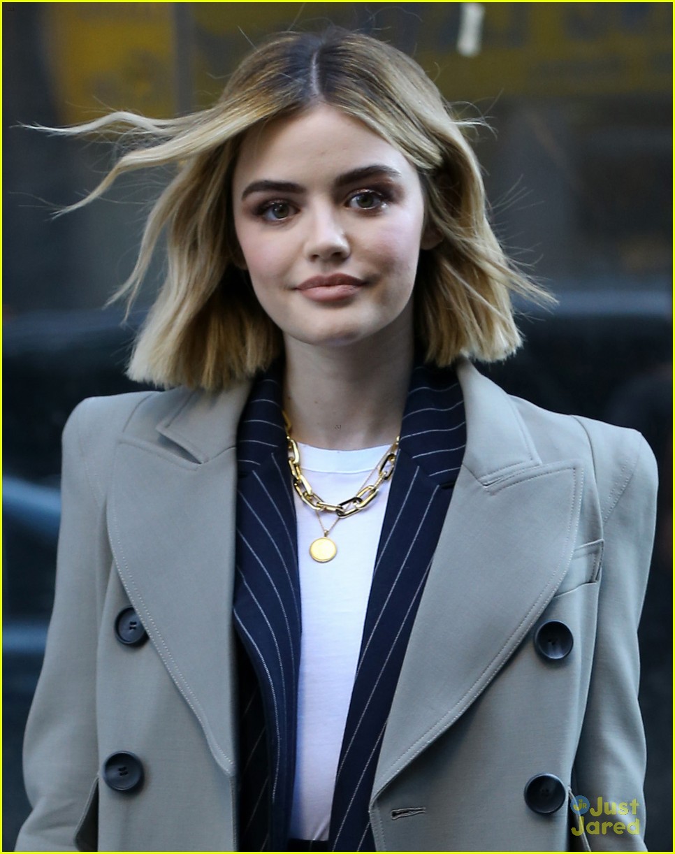 lucy hale suit look nyc 03