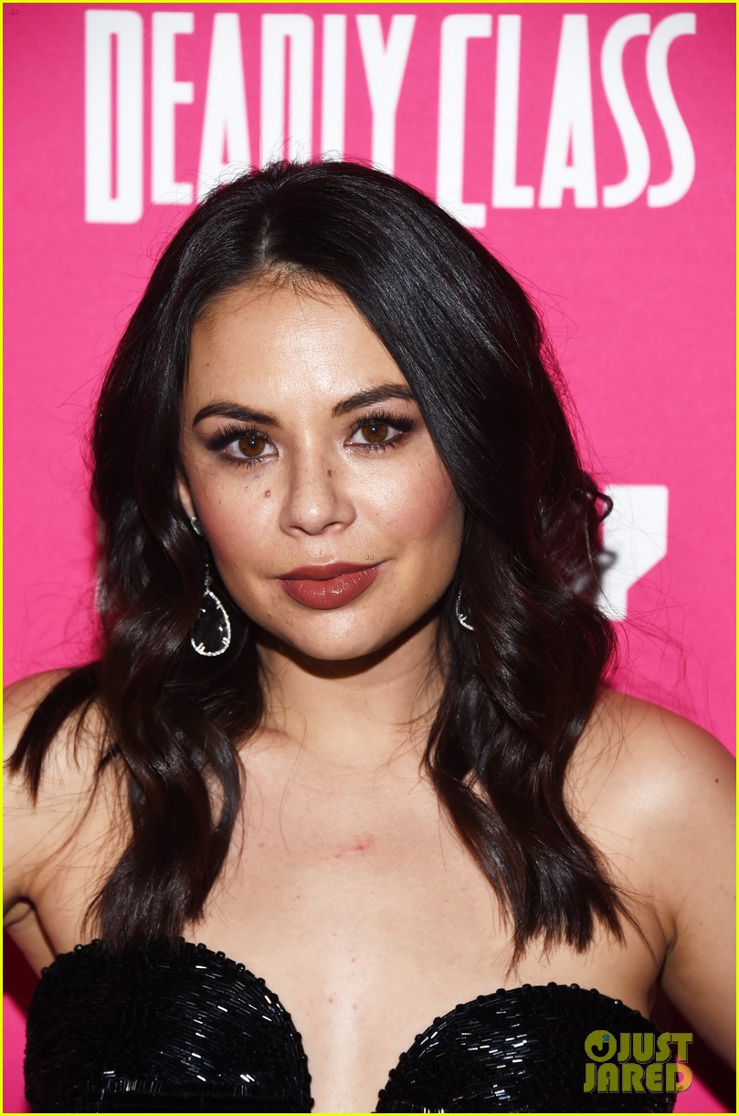 janel parrish supports lana condor at deadly class premiere 08