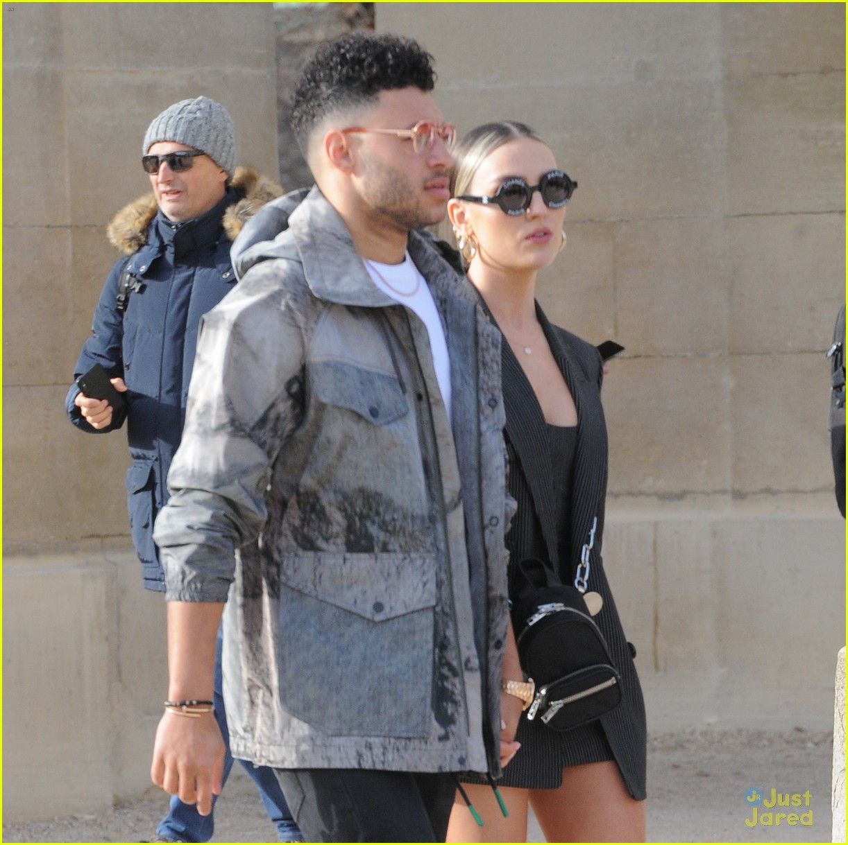 perrie edwards alex oxlade chamberlain offwhite pfw 02