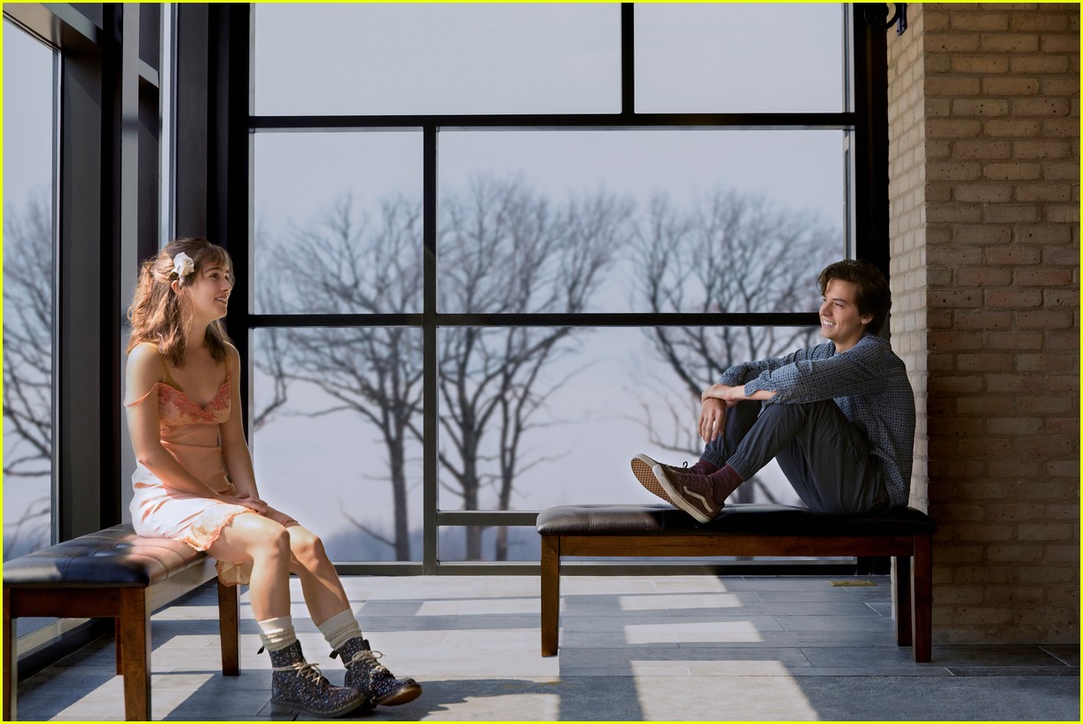 cole sprouse and haley lu richardson break the rules in new five feet apart trailer 02