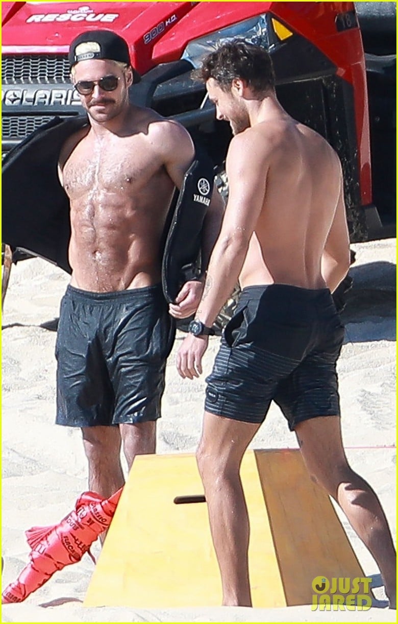 zac efron brother dylan shirtless mexico beach 04