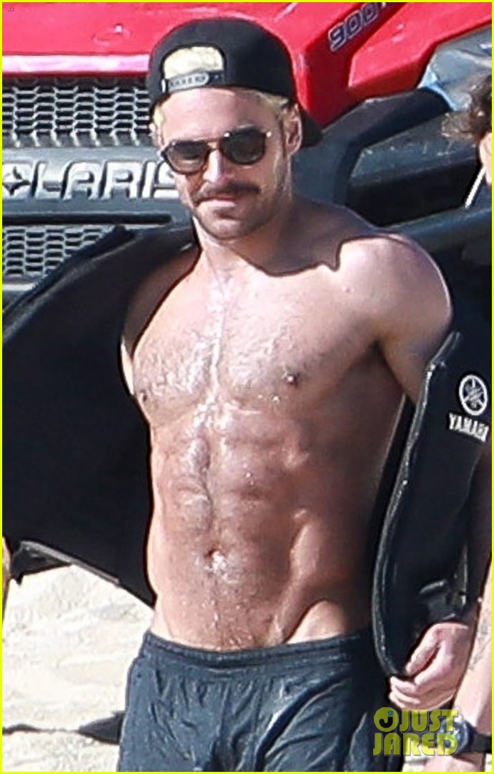 zac efron brother dylan shirtless mexico beach 08