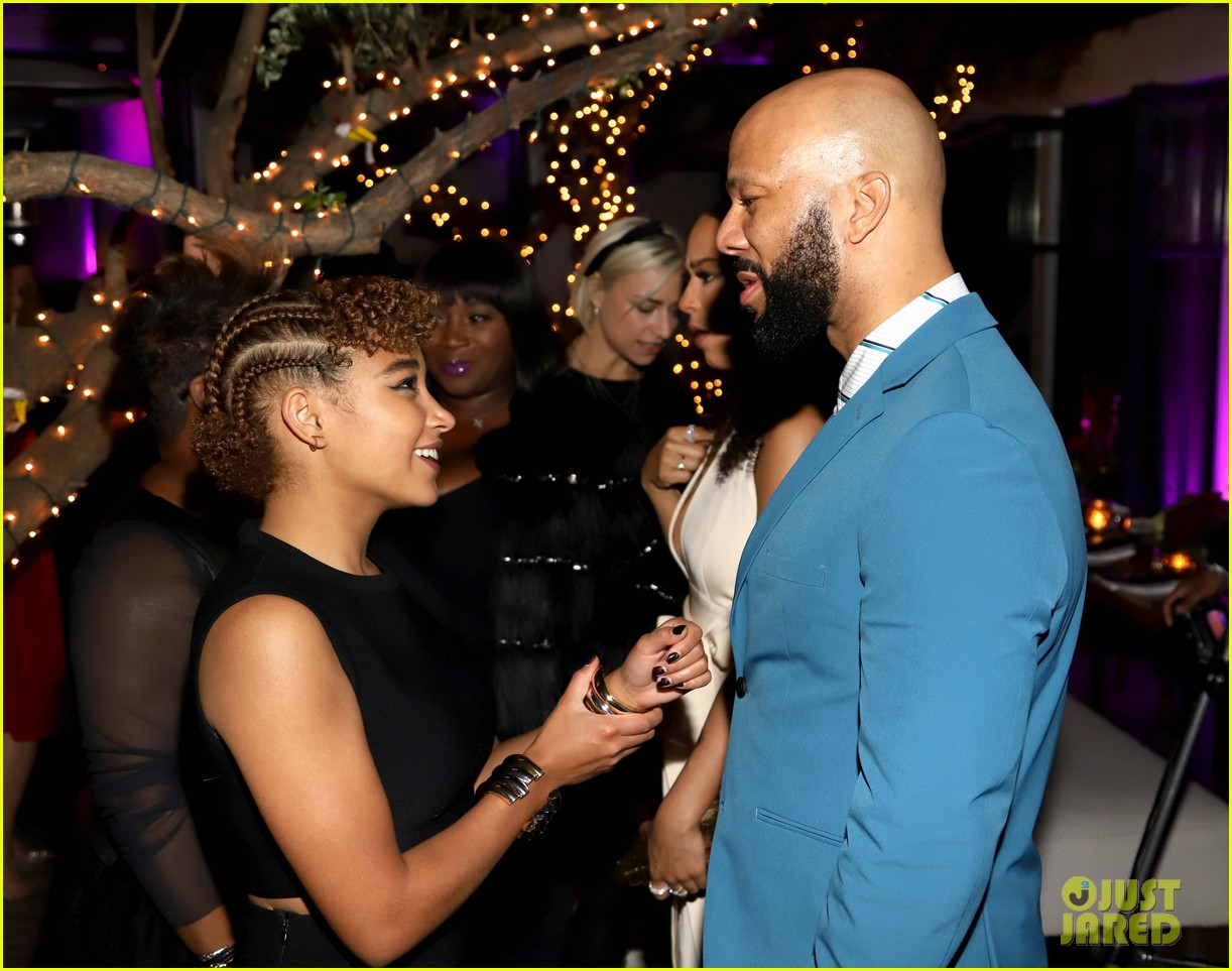 amandla stenberg marsai martin show off their curls at common toast to the arts 09