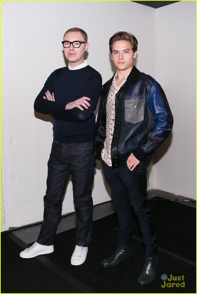 dylan sprouse coach victoria justice cinq nyfw 06