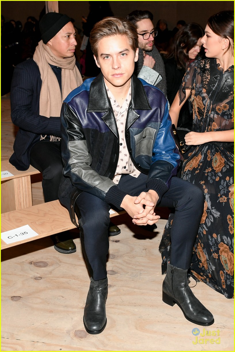 dylan sprouse coach victoria justice cinq nyfw 07