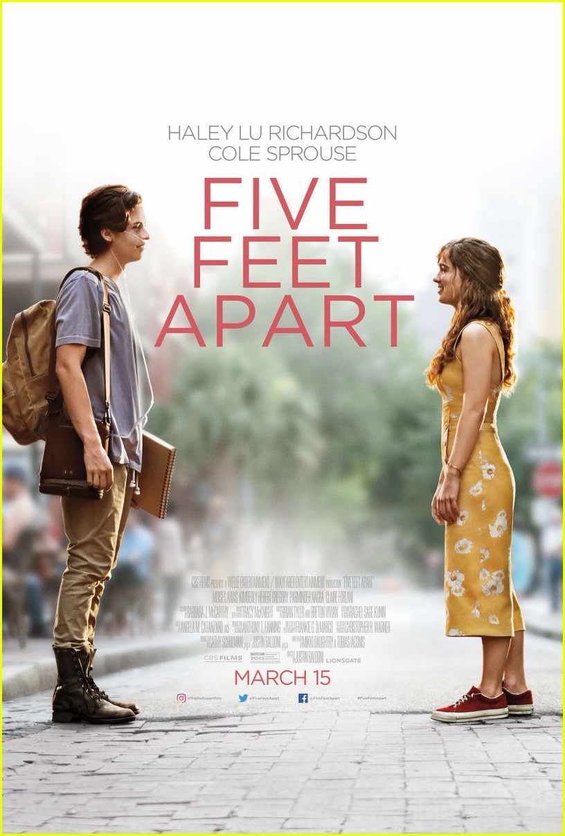 five feet apart new trailer poster 01