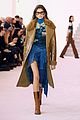 kaia gerber works chloe runway paris fashion week 05