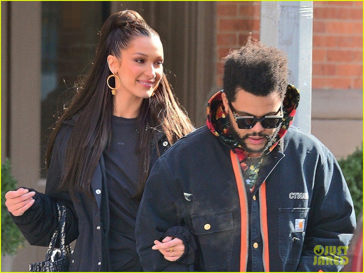 bella hadid and the weeknd bundle up while heading out in nyc 04
