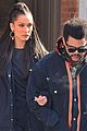 bella hadid and the weeknd bundle up while heading out in nyc 02