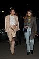 gigi hadid and karlie kloss step out for evian party in paris 01