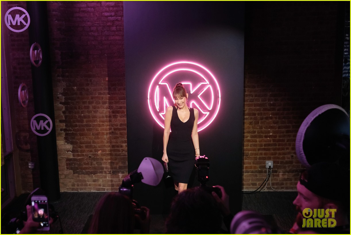 bella hadid launches new michael kors collection in nyc 11