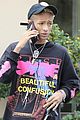 jaden smith takes a phone call in beverly hills 03
