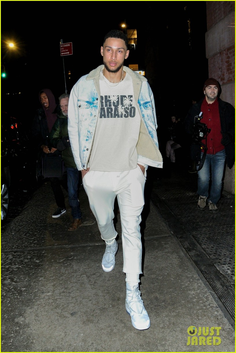 kendall jenner boyfriend ben simmons step out for date night 04