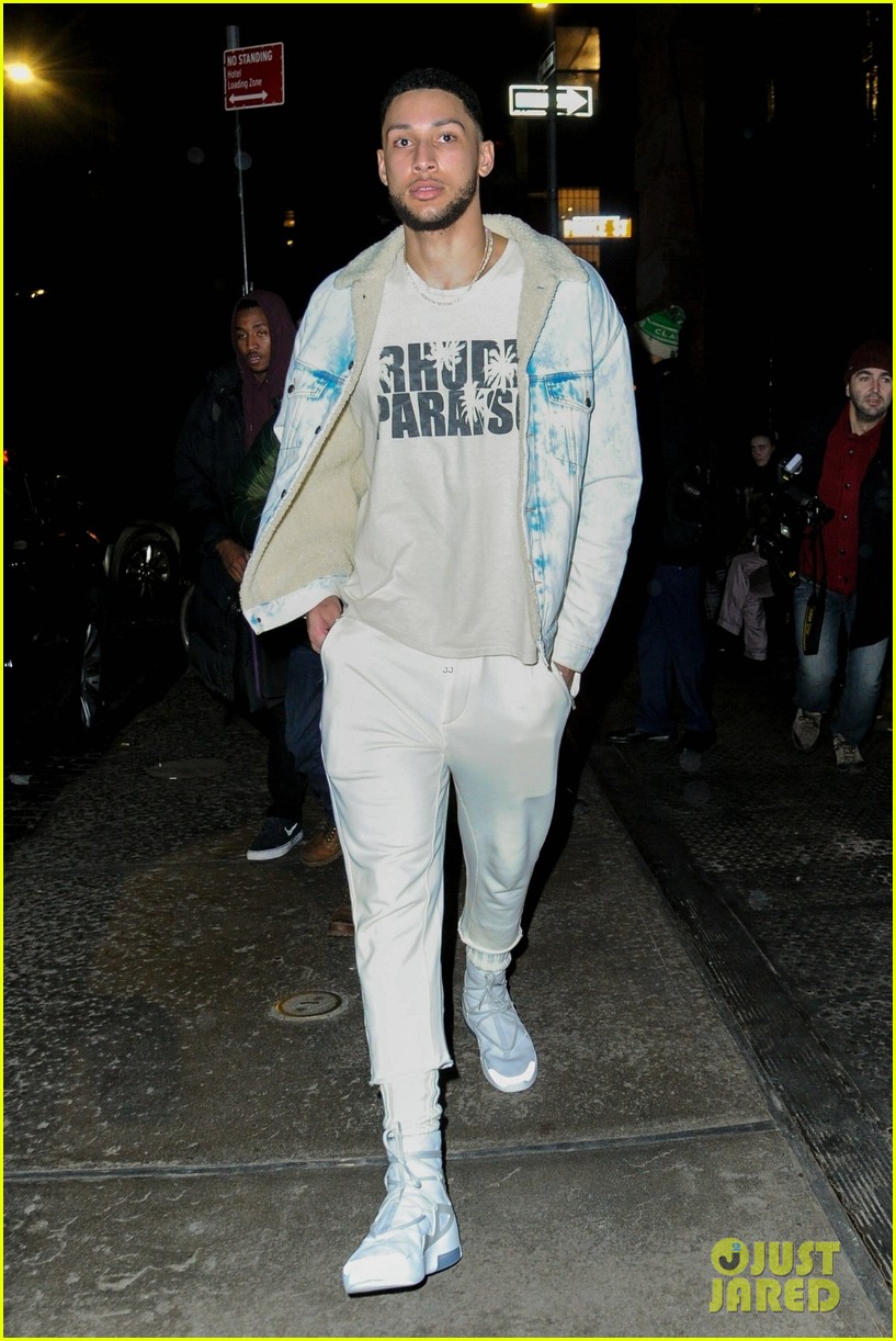 kendall jenner boyfriend ben simmons step out for date night 08