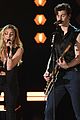 shawn mendes bares biceps grammys performance miley cyrus 14
