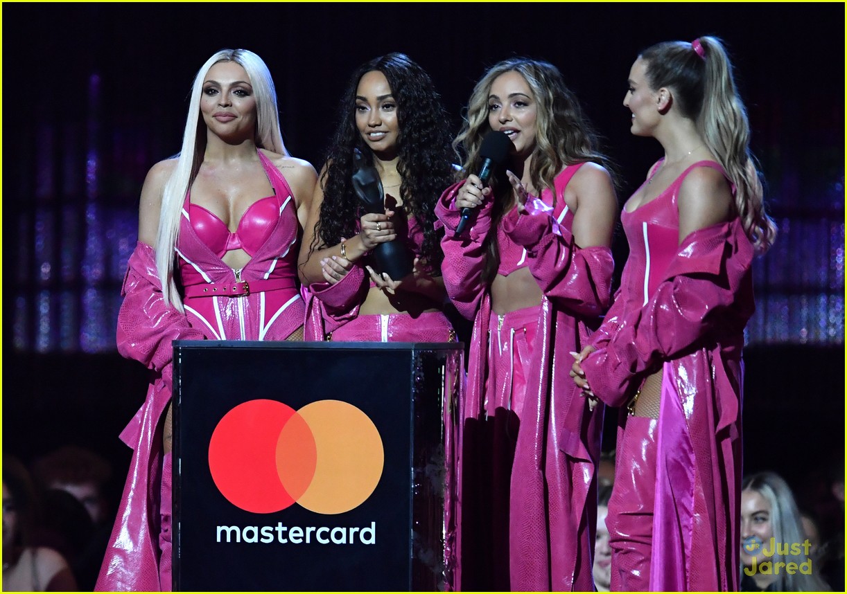 little mix pink look win brits 06
