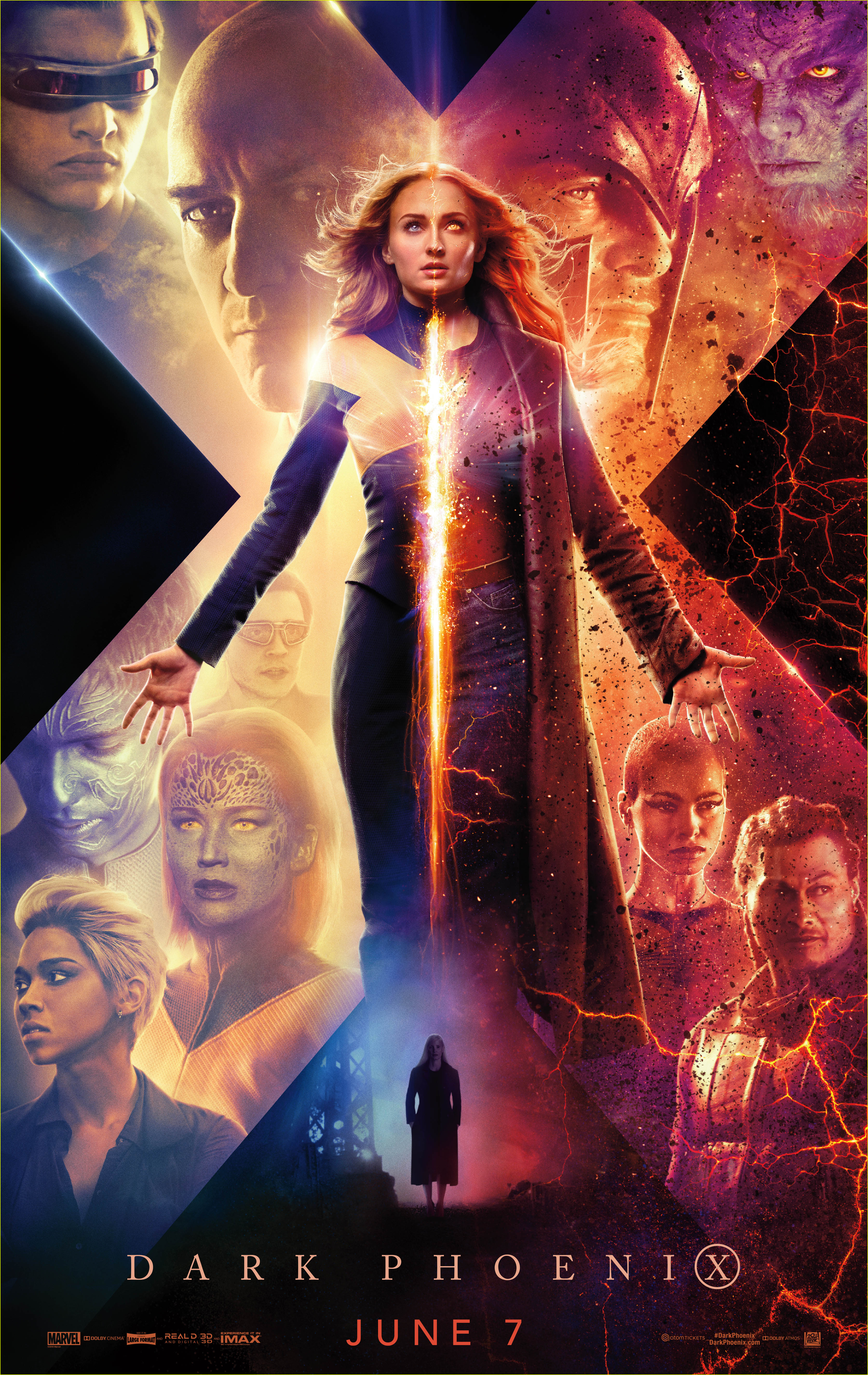 dark phoenix new trailer poster