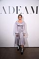 debby ryan is pretty in purple at adeams new york fashion week show 01
