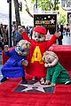 alvin and the chipmunks receive star on walk of fame 08