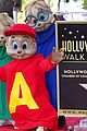 alvin and the chipmunks receive star on walk of fame 12
