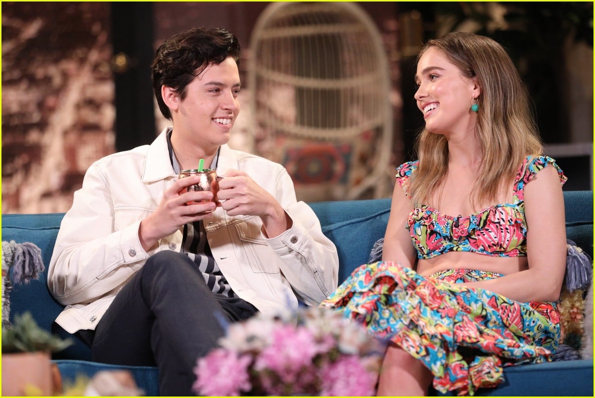 cole sprouse haley lu richardson busy tonight march 2019 03