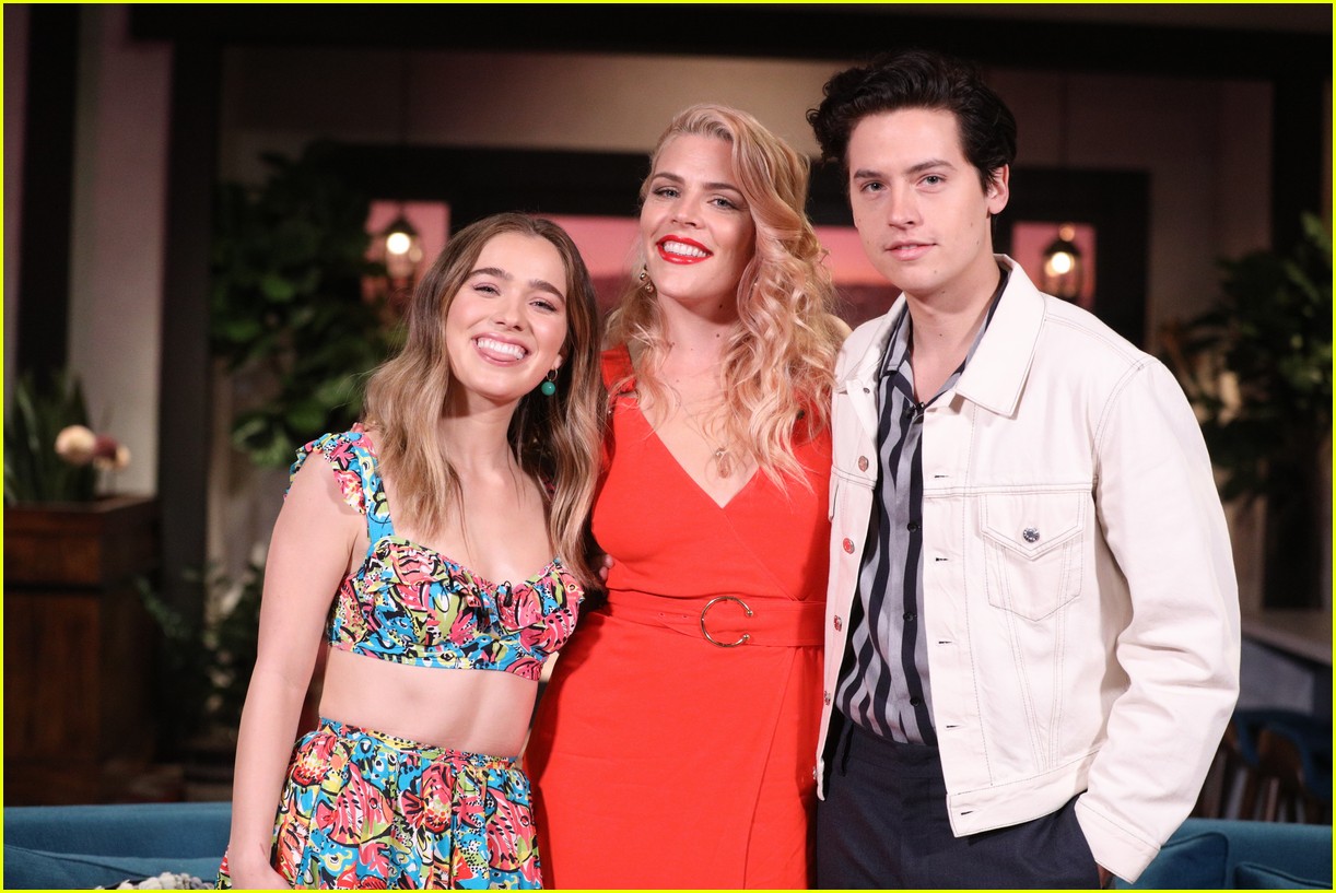 cole sprouse haley lu richardson busy tonight march 2019 10