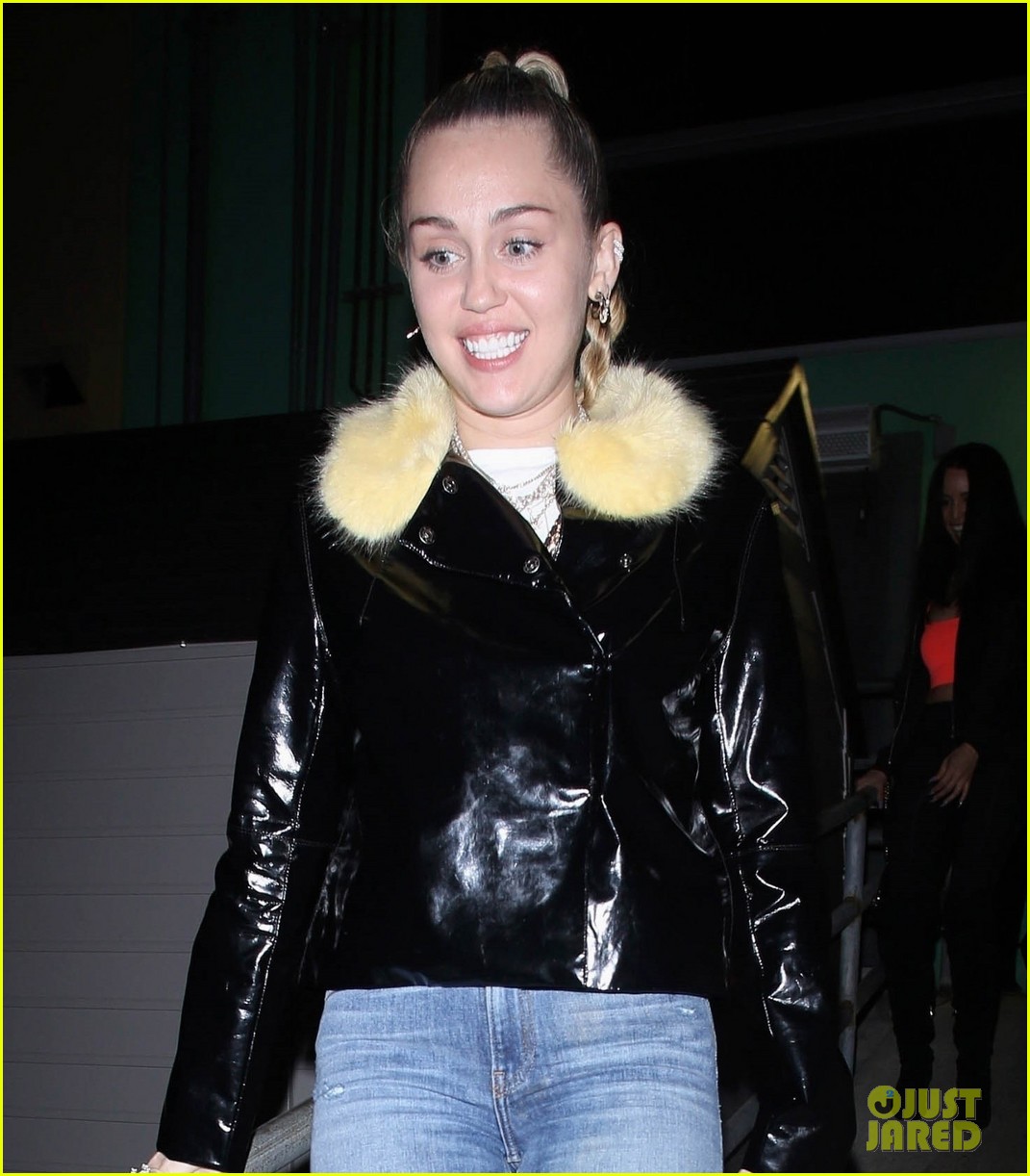 miley cyrus at tomtom 08