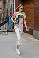 gigi hadid keeps it colorful while stepping out in the big apple 01