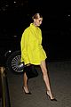 hailey bieber all smiles while leaving party with stylist maeve reilly 03