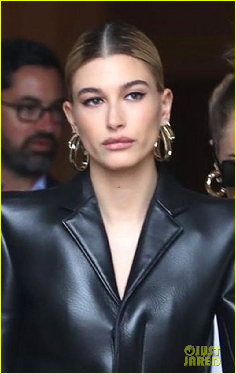 hailey bieber turns out looks for paris fashion week 04