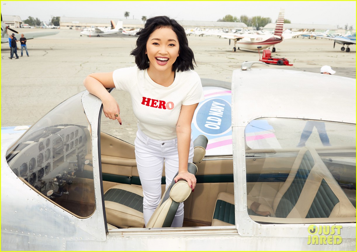 lana condor joins old navy to celebrate international womens day 07