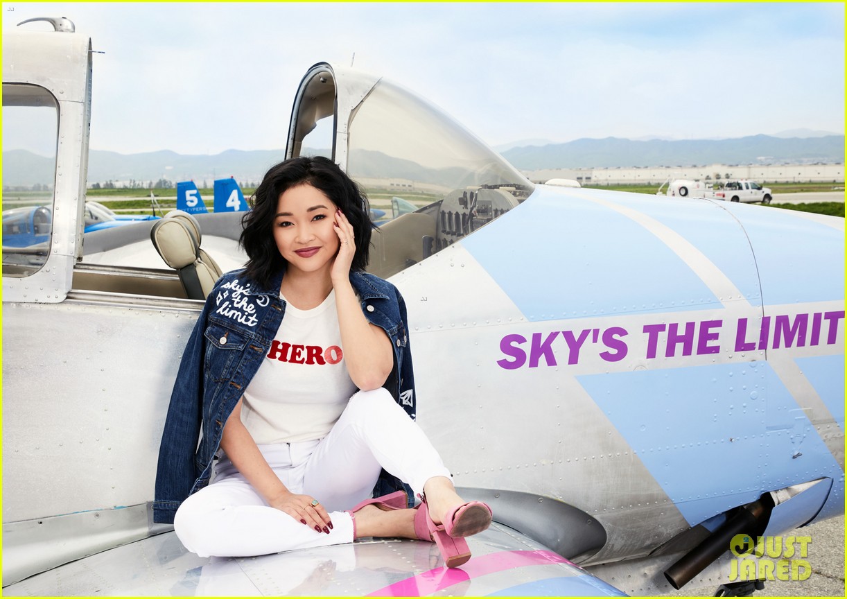 lana condor joins old navy to celebrate international womens day 08