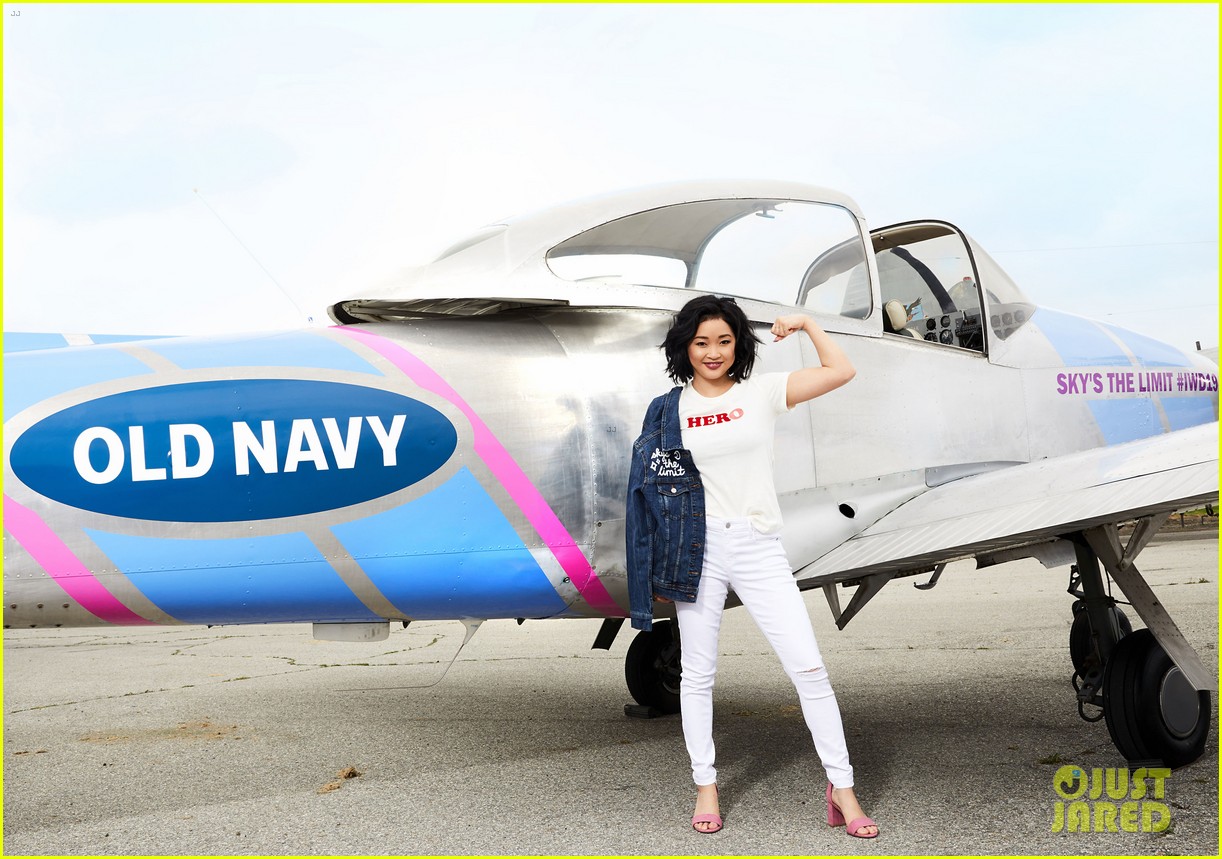lana condor joins old navy to celebrate international womens day 13