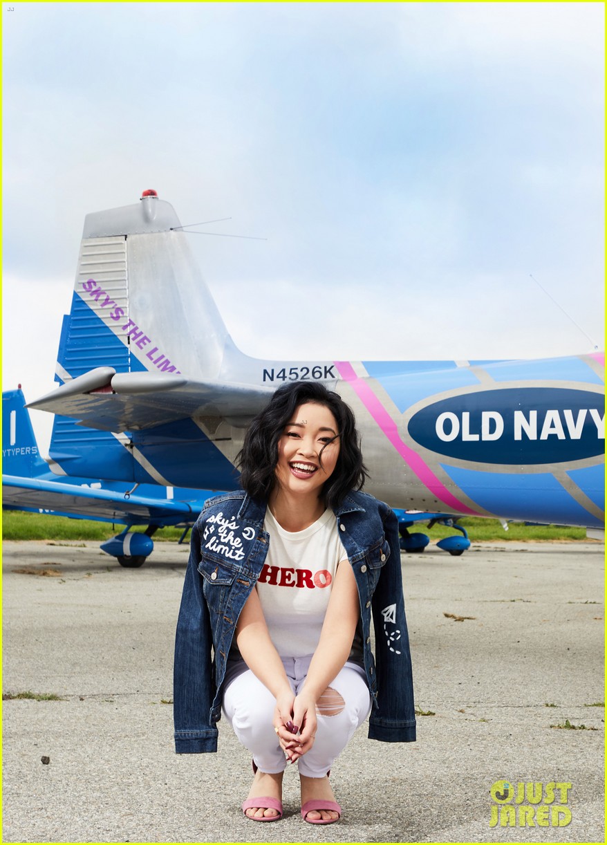lana condor joins old navy to celebrate international womens day 14