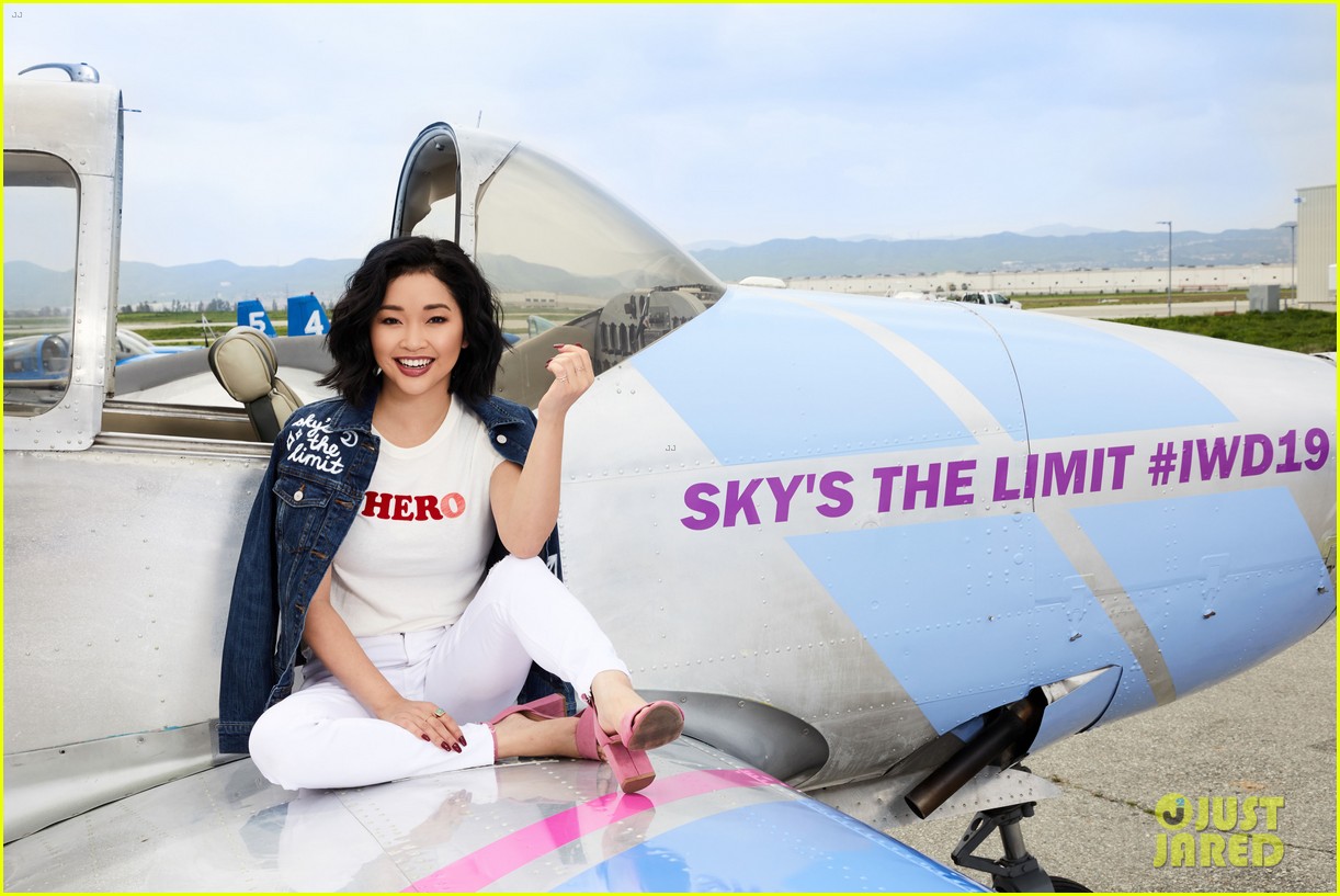 lana condor joins old navy to celebrate international womens day 15