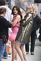 lucy hale ashleigh murray katy filming nyc 04