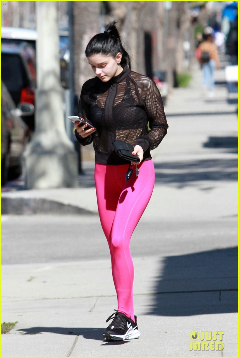 Ariel Winter Rocks Hot Pink While Hitting the Gym!: Photo 1227923, Ariel  Winter Pictures