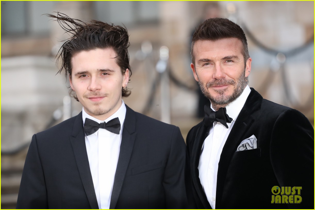 david brooklyn beckham are two dapper dudes at our planet premiere 06