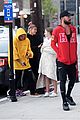 justin bieber hailey bieber step out with their dog in nyc 06