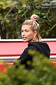 justin bieber hailey bieber step out with their dog in nyc 09