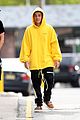 justin bieber hailey bieber step out with their dog in nyc 12