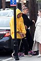 justin bieber hailey bieber step out with their dog in nyc 18